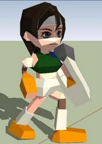 Final Fantasy Papercraft - Yuffie Kisaragi