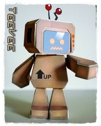 TeeVee Papertoy