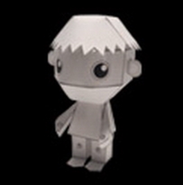 blank chibi toy