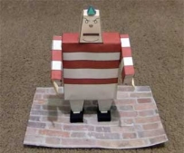 Tweedle Dum Papercraft (American McGee's Alice)