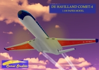 1：100 De Havilland Comet 4B 彗星式客机