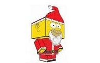 辛普森家庭 Santa Homer Simpson Cubee