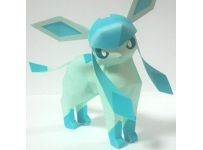 Pokemon Glaceon2 Papercraft 冰精靈2