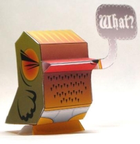 Nanibird Paper Toys - DoityBoid