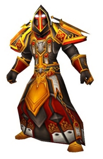 World Of Warcraft Human Paladin With Judgement Set