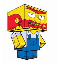 辛普森家庭 Groundskeeper Willie, Simpsons Cubee