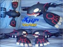 Pokemon Kyogre Papercraft 2 蓋歐卡