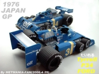 1976 Tyrrell P34 F1 In Japan