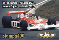 BS FABRICATION-MCLAREN M23-NELSON PIQUET-HOLANDA (1978)