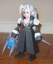 Final Fantasy Papercraft - Sephiroth03