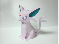 Pokemon Espeon Papercraft 太陽精靈