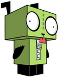 Gir (in dog suit)