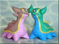 Pokemon Gastrodon Papercraft (East Sea & West Sea) 海牛獸