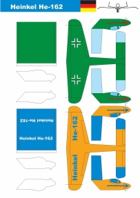 飛行機-he162