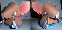 Tunne;l Ratz Papercraft