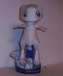 Pokemon Papercraft - Mew 夢幻