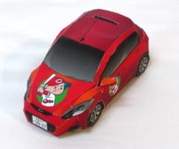 Mazda Demio Car Papercraft "Hiroshima Toyo Carp" Version