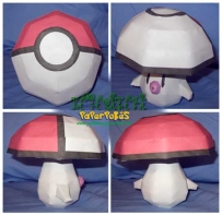 Pokemon Tamagetake Papercraft タマゲタケ 小球菇