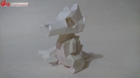 lowpoly_Cubone_卡拉卡拉_Ver.MO_4 IN 1