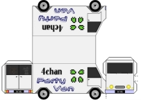 4chan Party Van